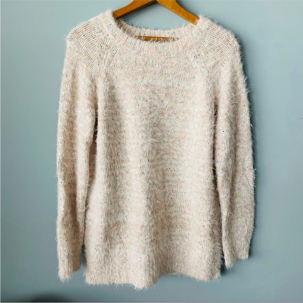 Loft Lou & Grey Women's Cream Sweater Small